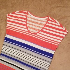 ATHLETA womens scooped front tunic, shirt, blouse